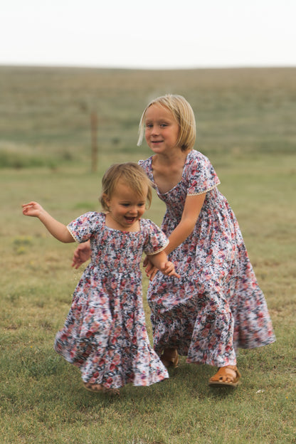 Watercolor Garden ~ Mini Nightingale Dress