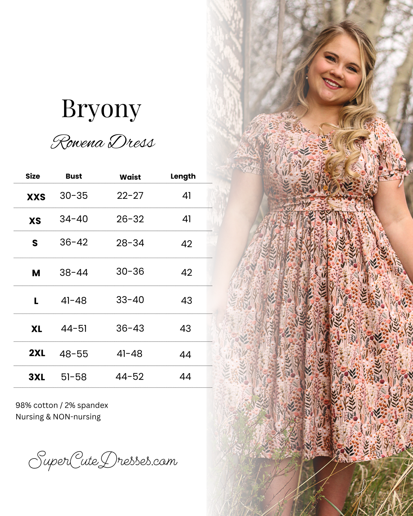 Bryony ~ Rowena Dress