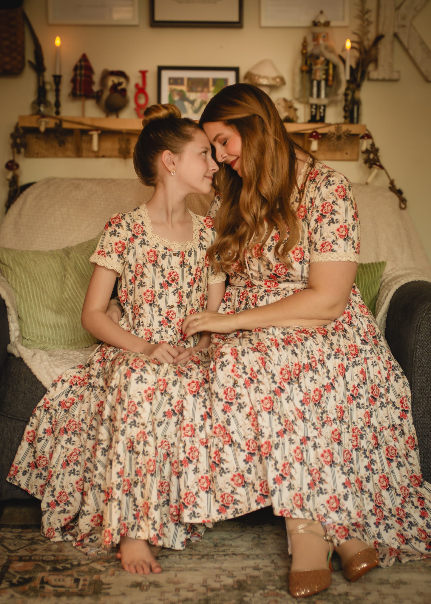 Camellia Carol ~ Hearthside Dress