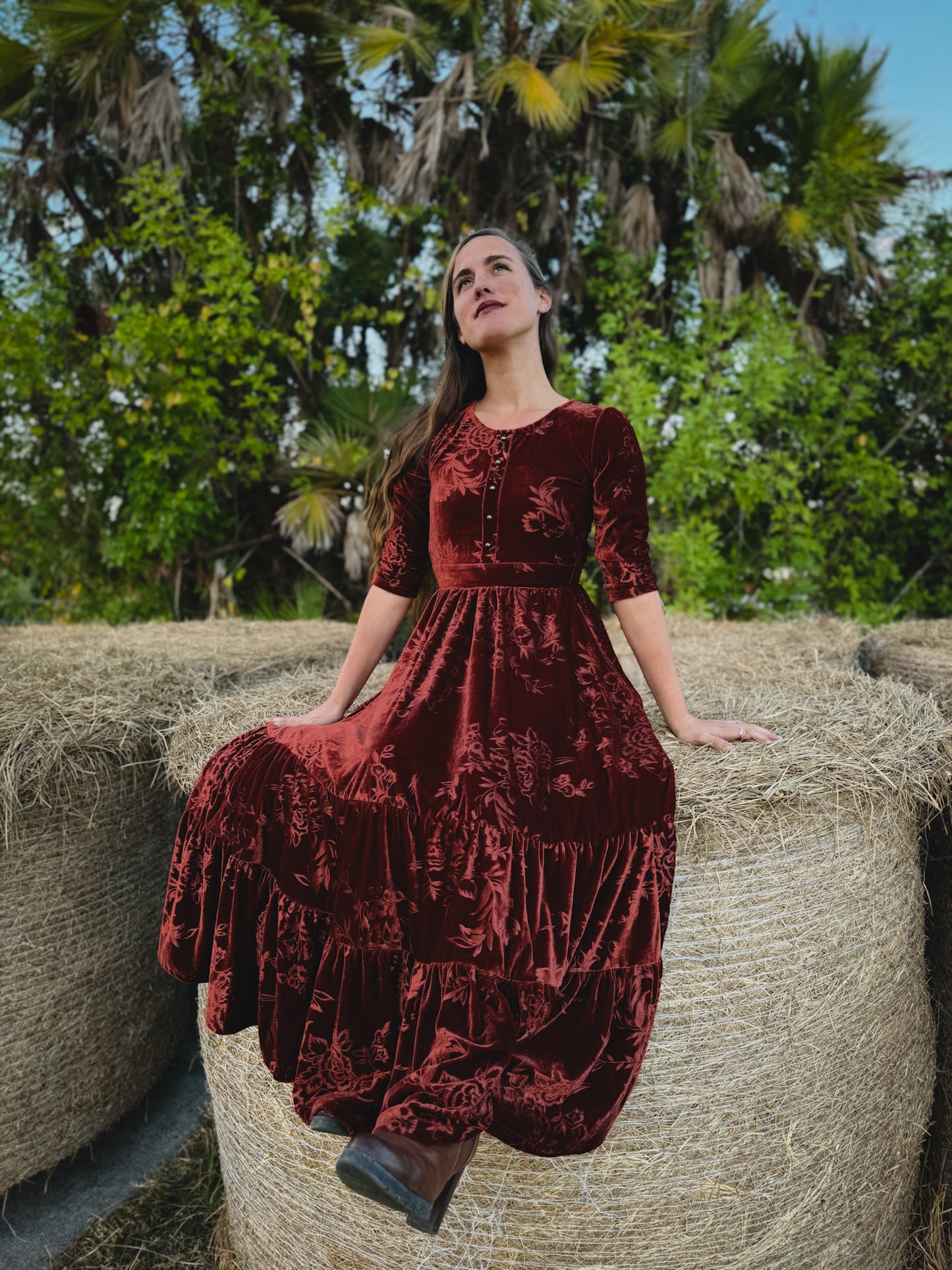 Cinnamon Rose ~ Hinterland Maxi