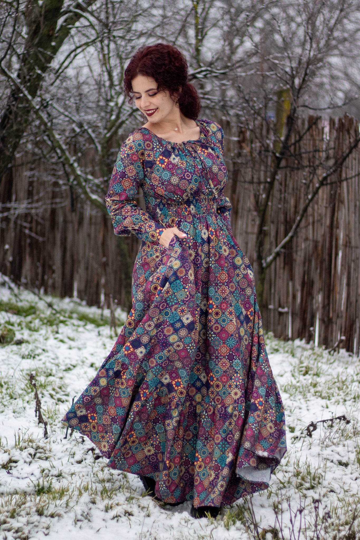 Kaleidoscope ~ Folklore Maxi