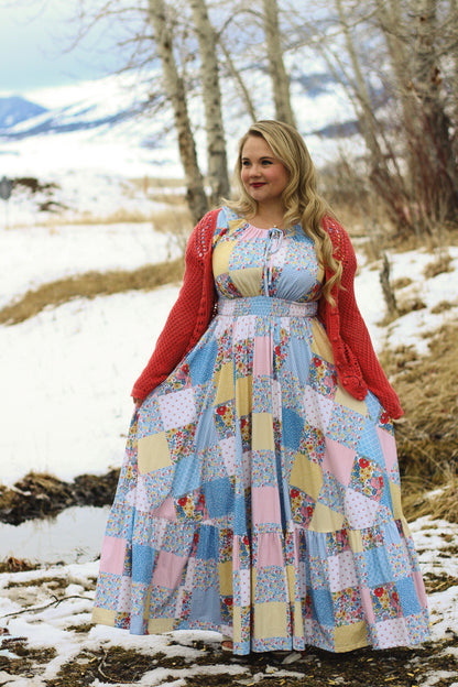 Cottage Calico ~ Folklore Maxi