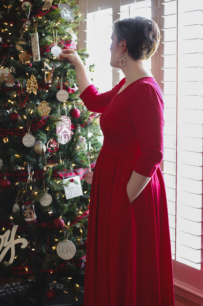 Cardinal ~ Faye Dress