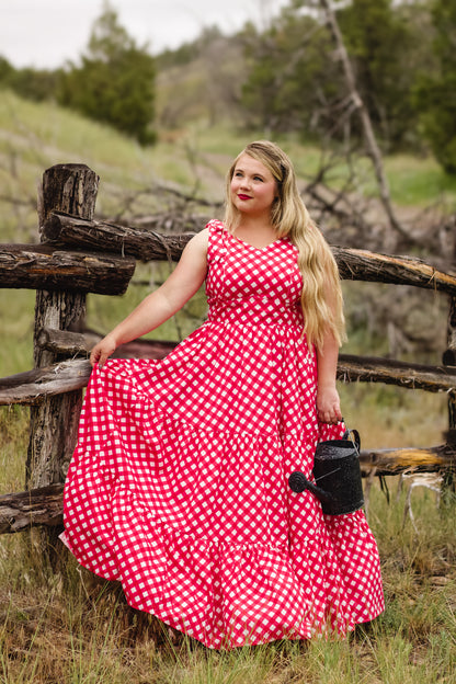 Grenadine Gingham ~ Lenora Dress
