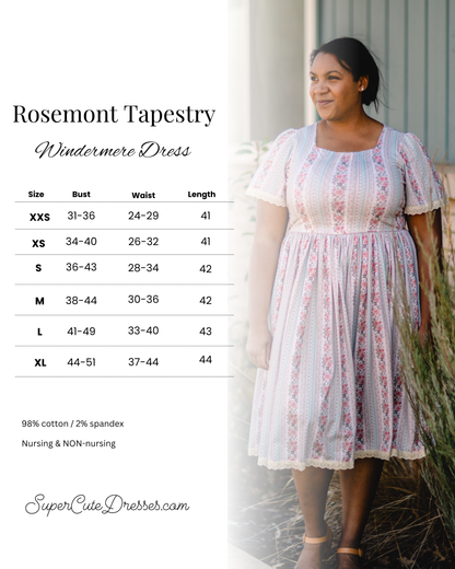 Rosemont Tapestry ~ Windermere Dress