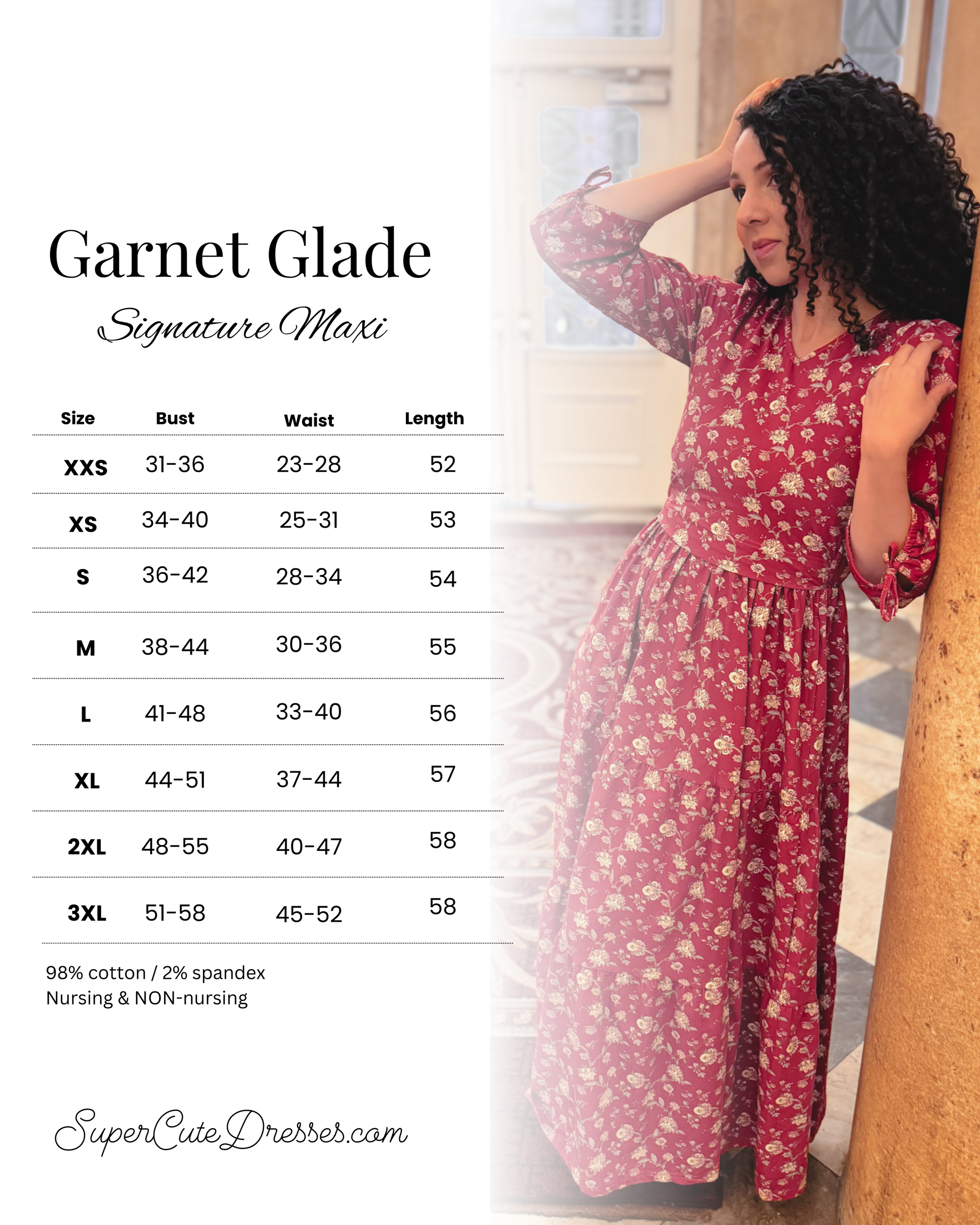 Garnet Glade ~ Signature Dress Super Cute Dresses Garnet Glade ~ Signature Dress Super Cute Dresses
