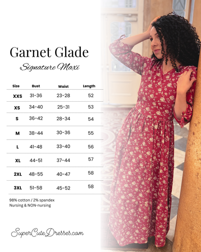 Garnet Glade ~ Signature Dress