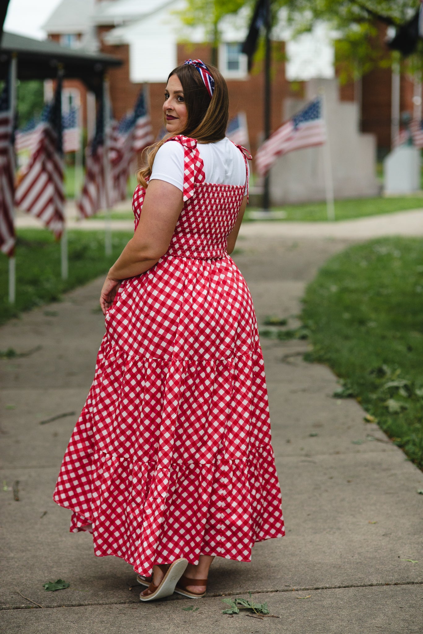 Grenadine Gingham ~ Lenora Dress