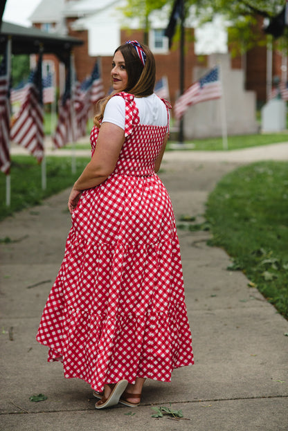 Grenadine Gingham ~ Lenora Dress