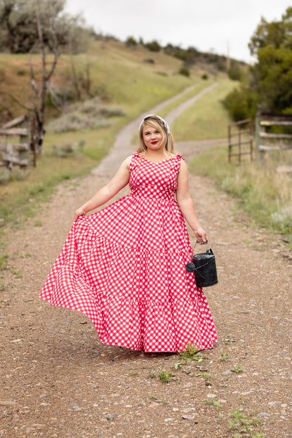 Grenadine Gingham ~ Lenora Dress