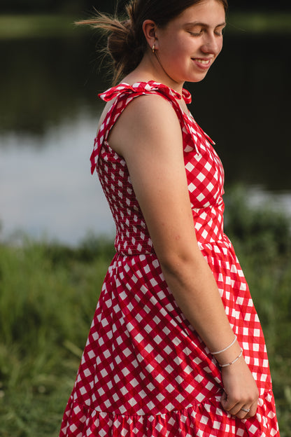 Grenadine Gingham ~ Lenora Dress