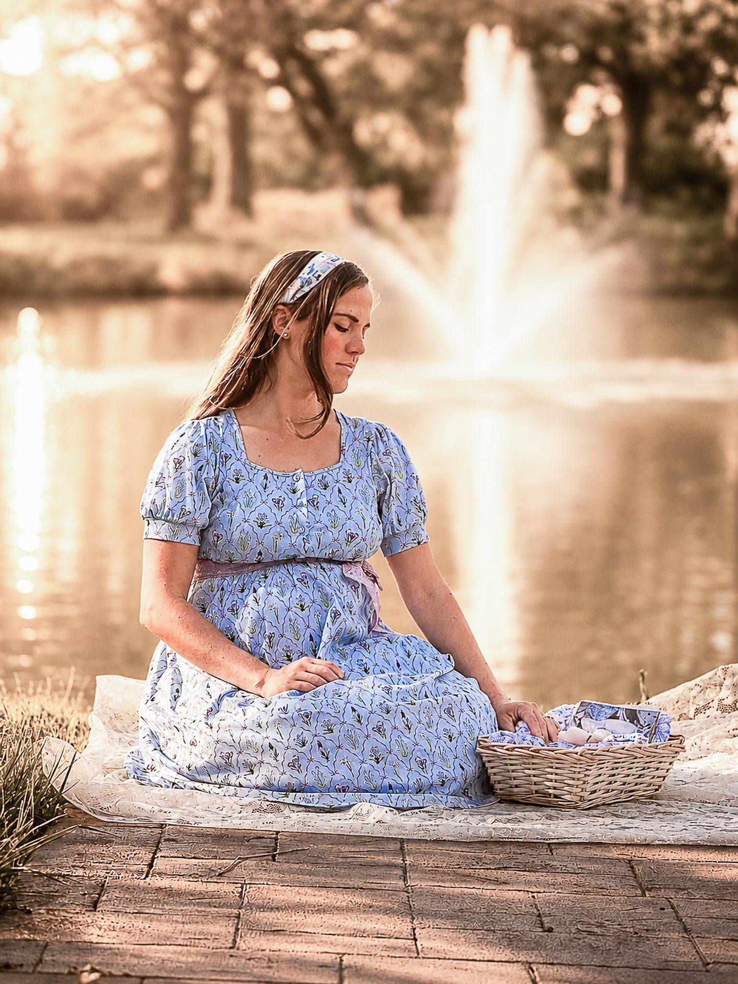 Snowdrops & Daffodils ~ Keepsake Midi