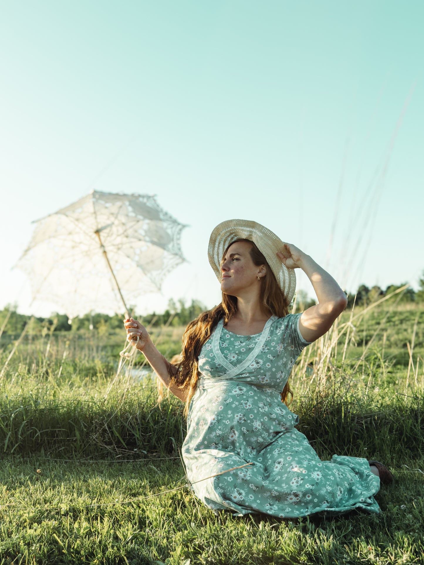 Mint Madelief ~ Daydream Dress