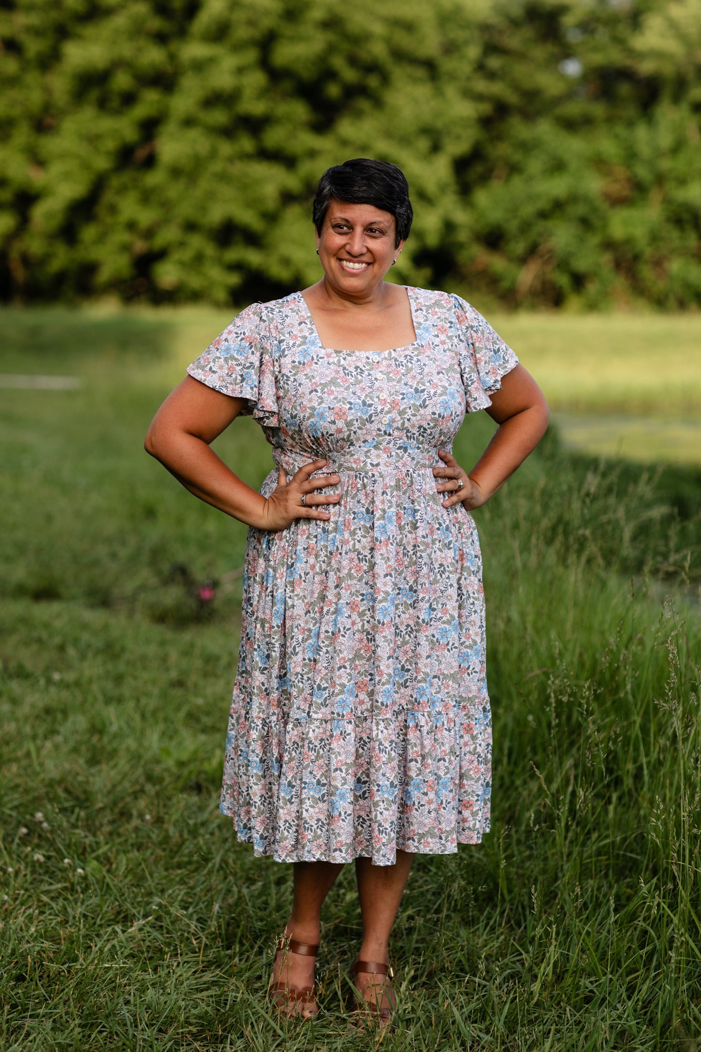 Antique Garden ~ Keepsake Midi
