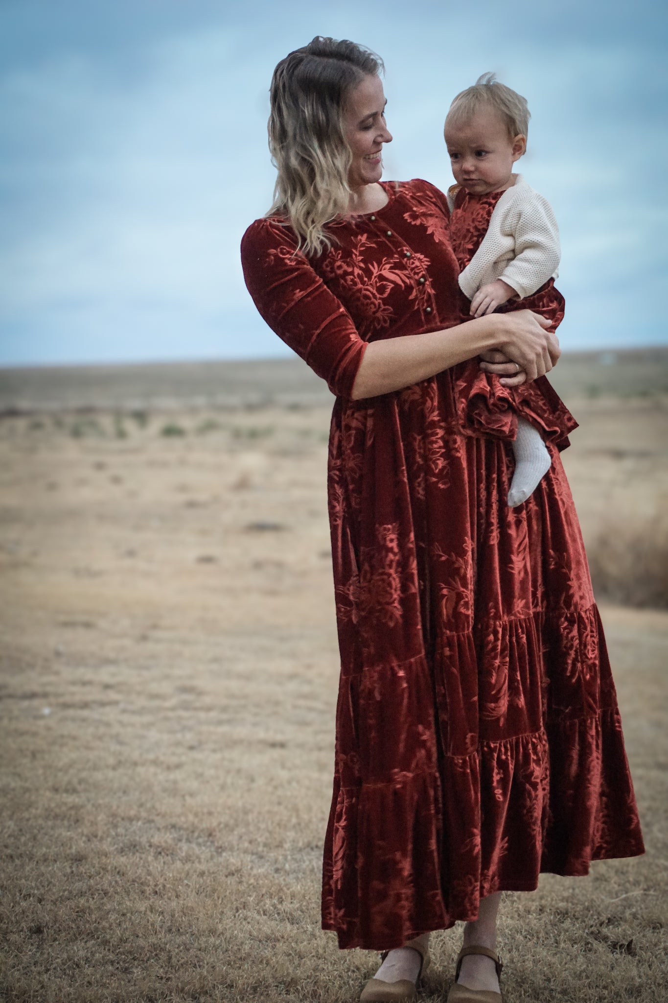 Cinnamon Rose ~ Novella Dress