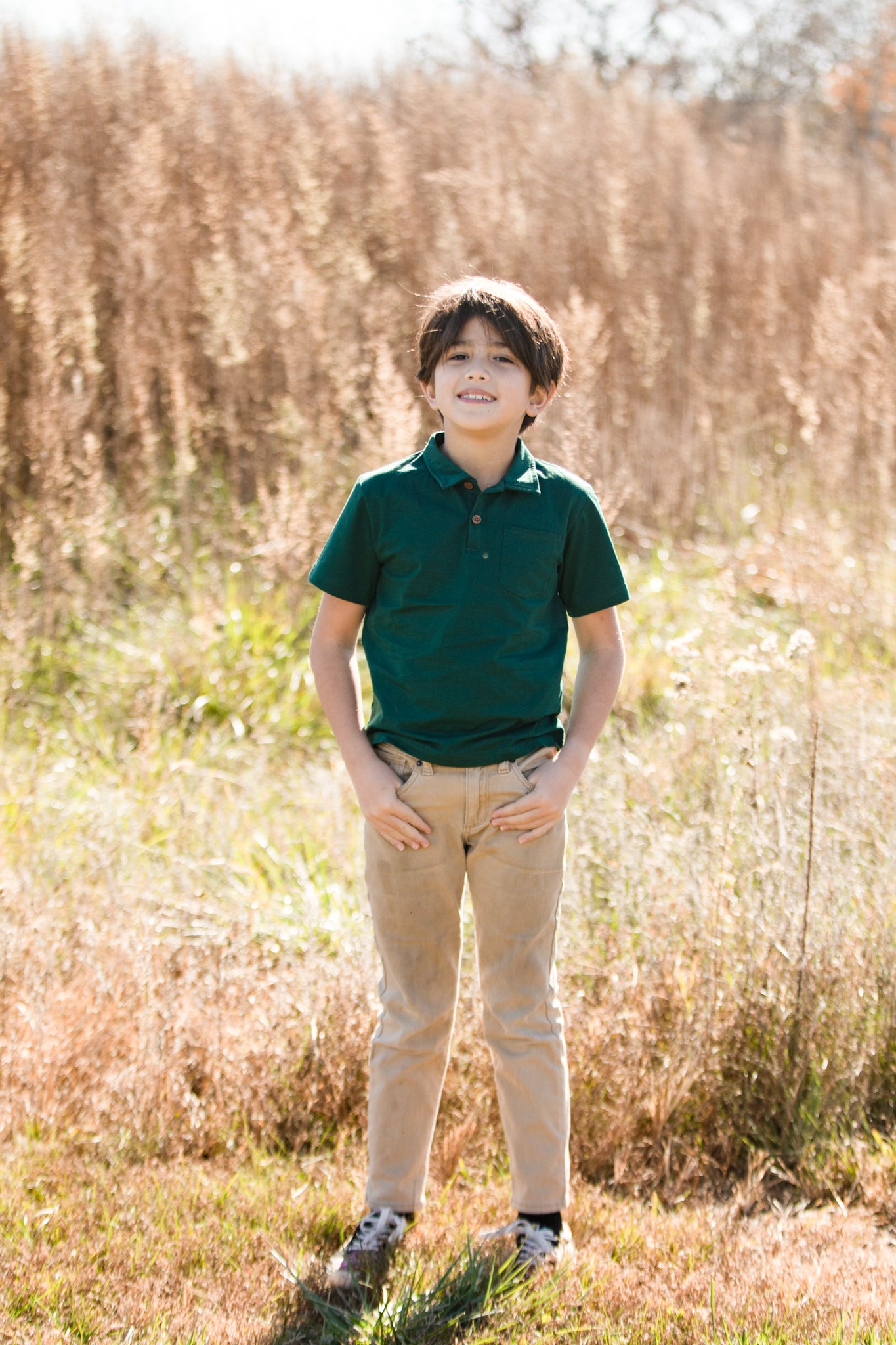 Emerald ~ Boy’s Perseverance Polo
