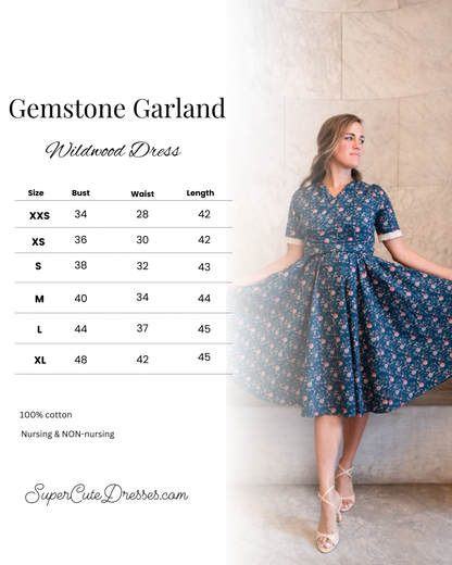 Gemstone Garland ~ Wildwood Dress