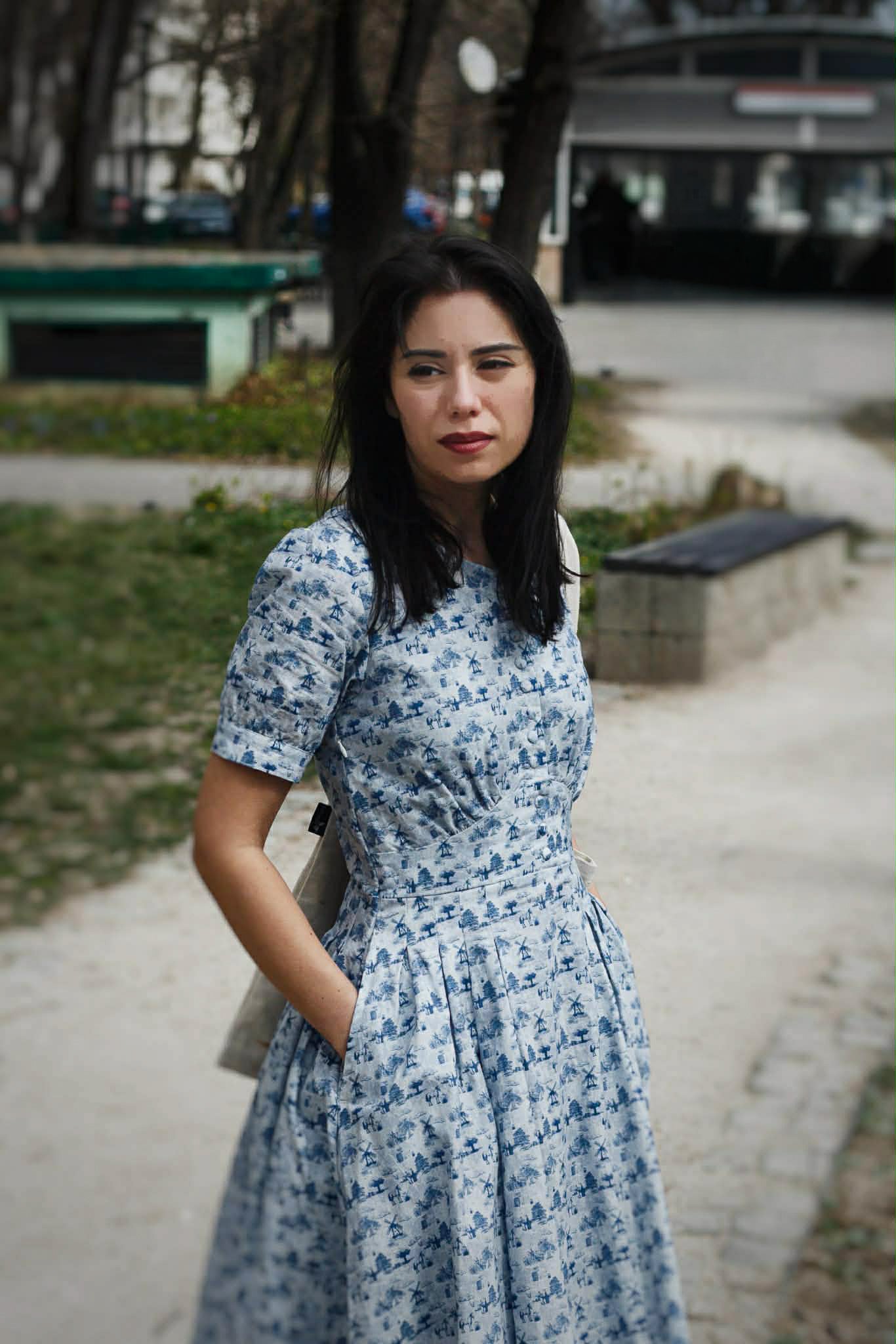Bluebell Pastures ~ Meadowcourt Dress