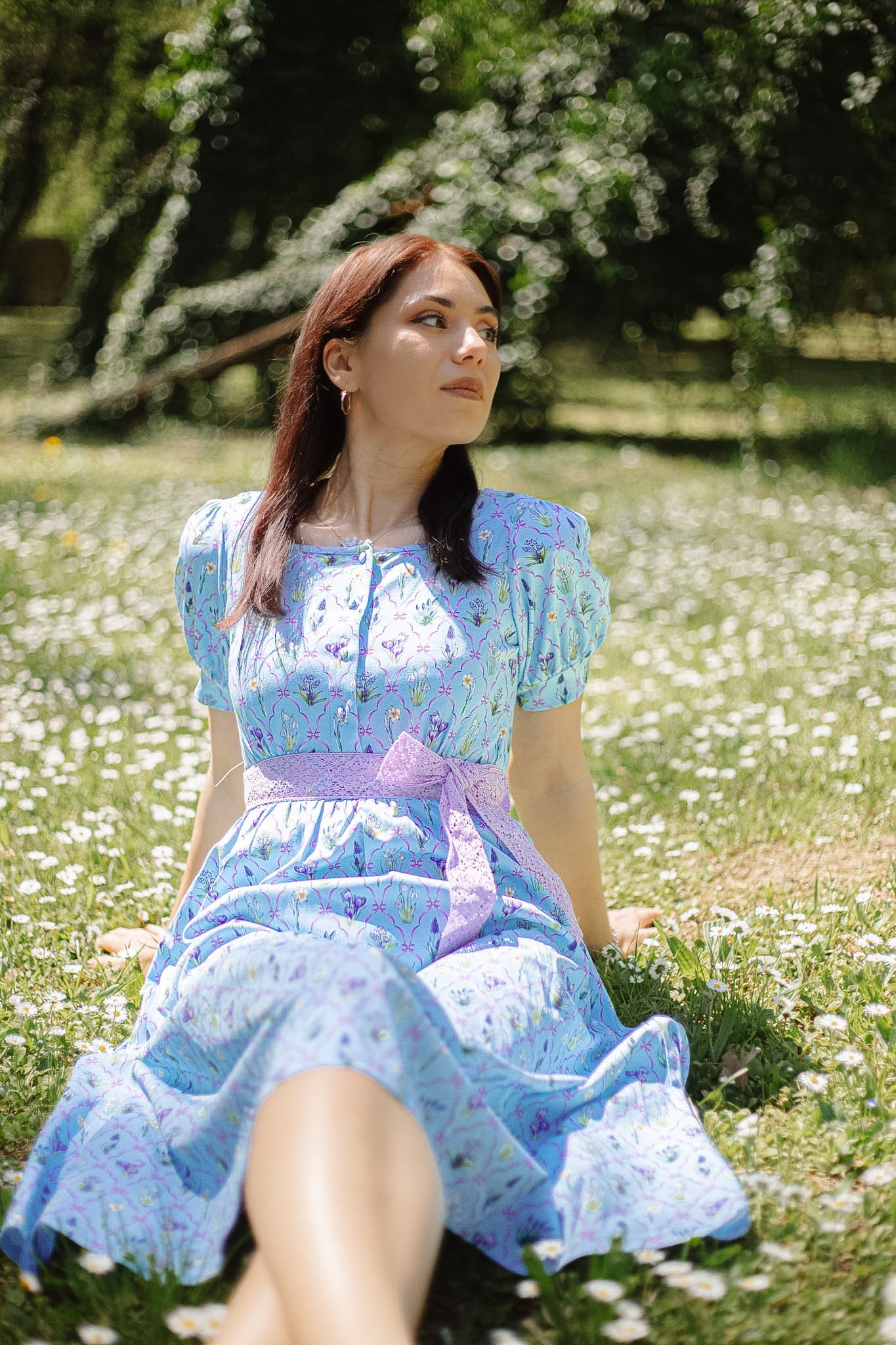 Snowdrops & Daffodils ~ Keepsake Midi