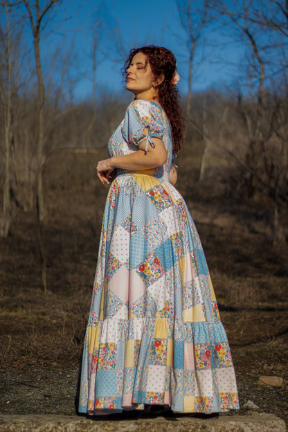 Cottage Calico ~ Folklore Maxi