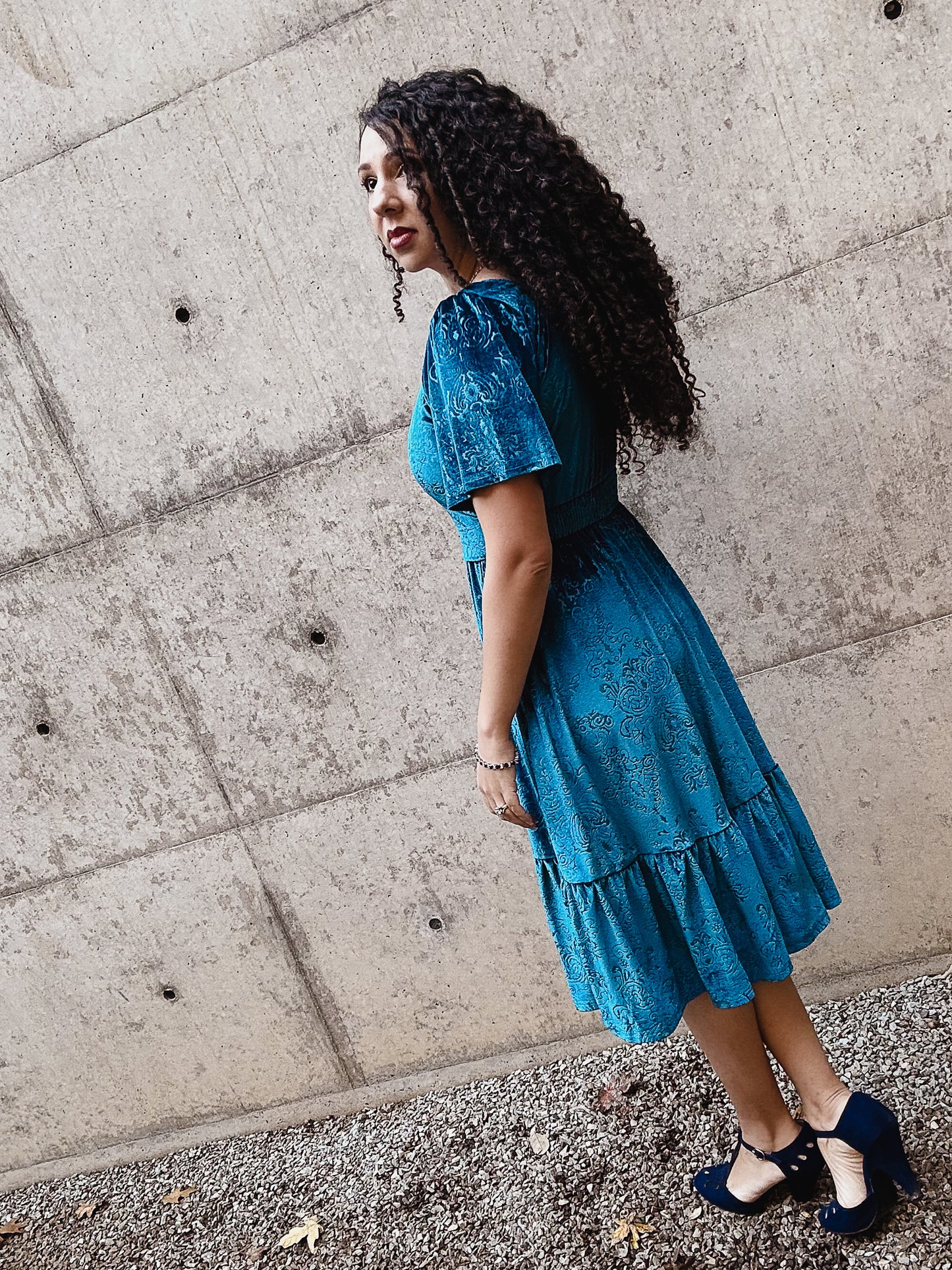 Silent Night ~ Limited Edition Midi Dress