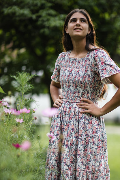 Watercolor Garden ~ Nightingale Dress