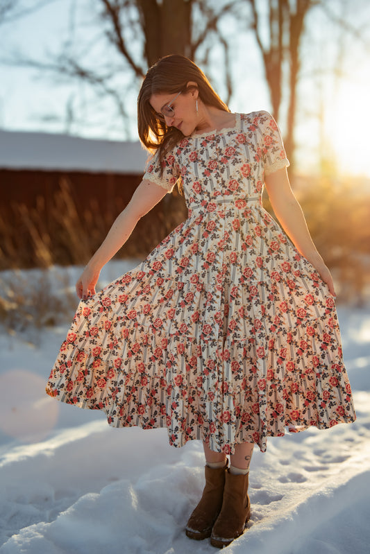 Camellia Carol ~ Hearthside Dress