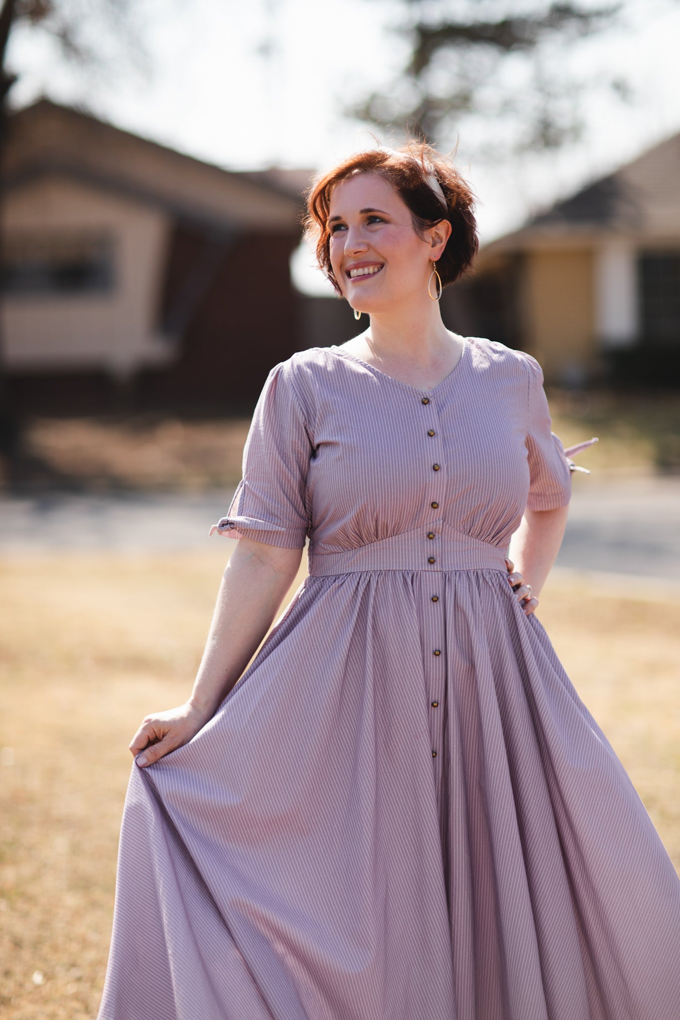 Lilac Lineage ~ Hearthside Midi – Super Cute Dresses
