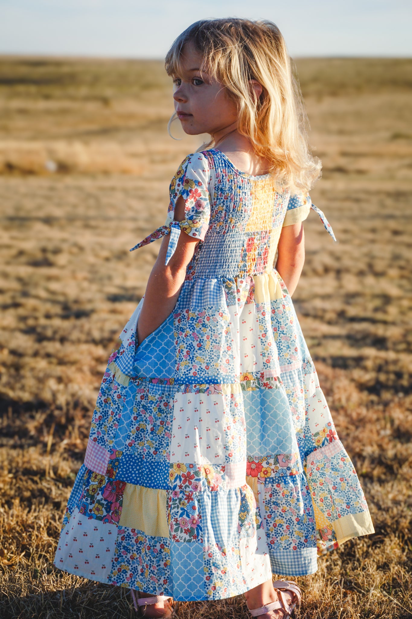 Cottage Calico ~ Mini Nightingale Dress