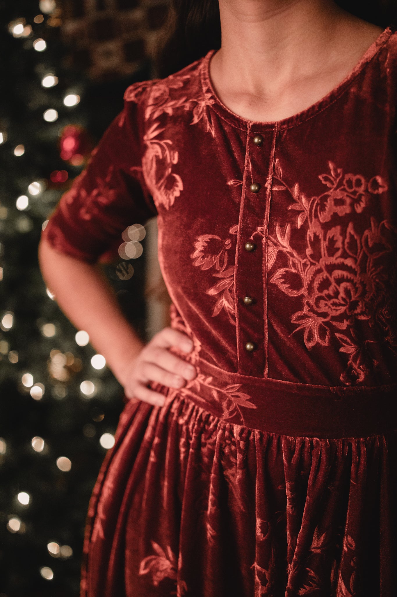 Cinnamon Rose ~ Hinterland Maxi