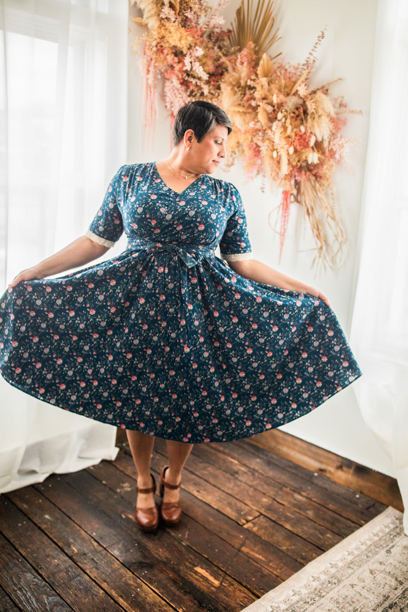 Gemstone Garland ~ Wildwood Dress