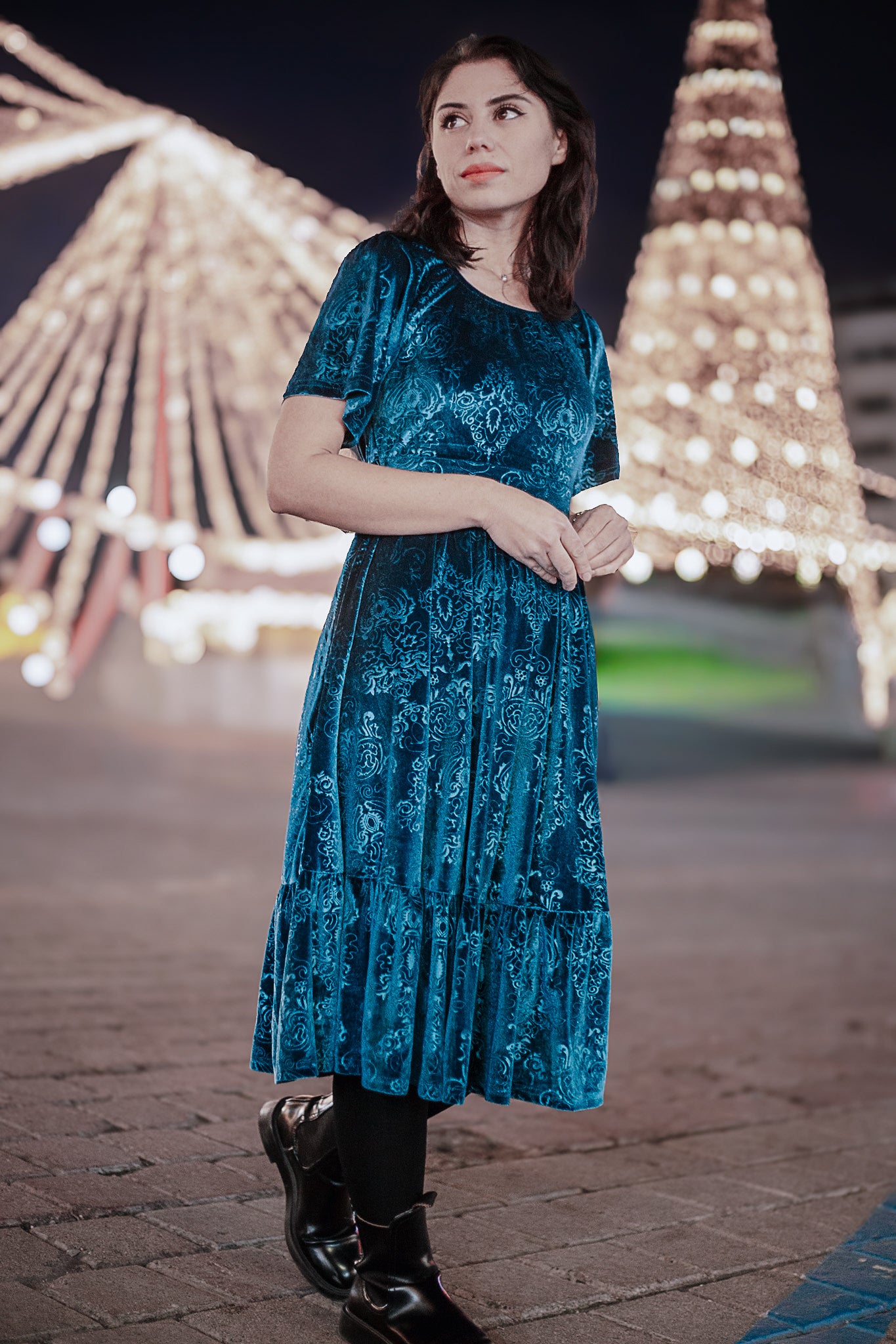 Silent Night ~ Limited Edition Midi Dress
