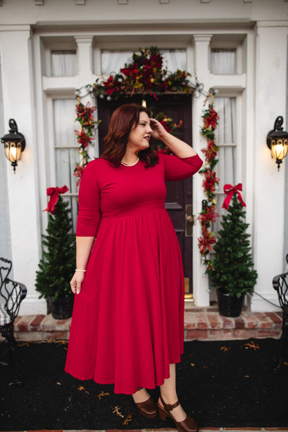 Cardinal ~ Faye Dress