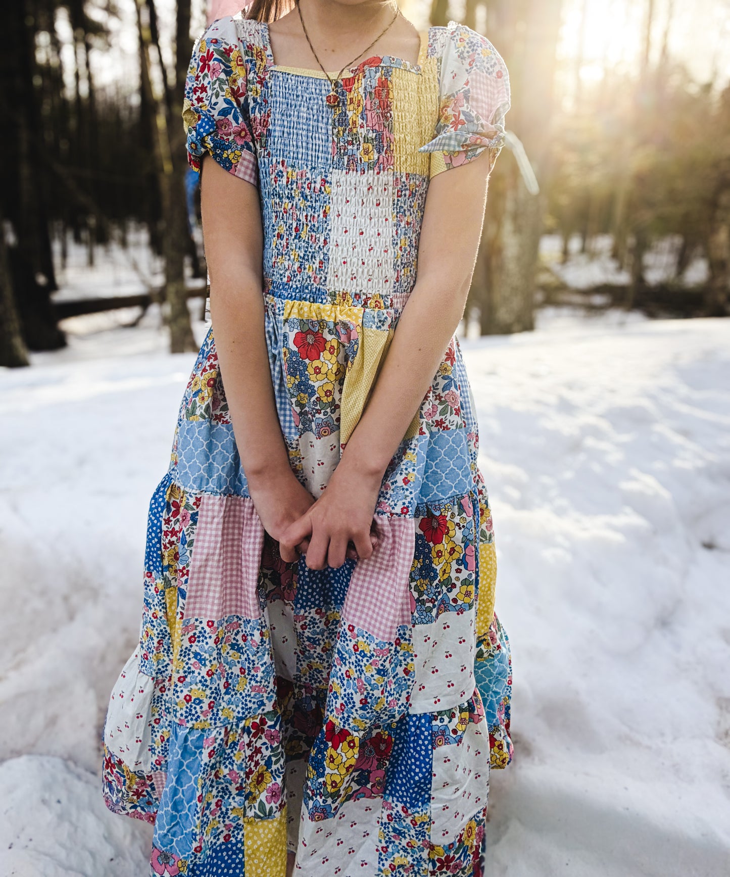 Cottage Calico ~ Mini Nightingale Dress
