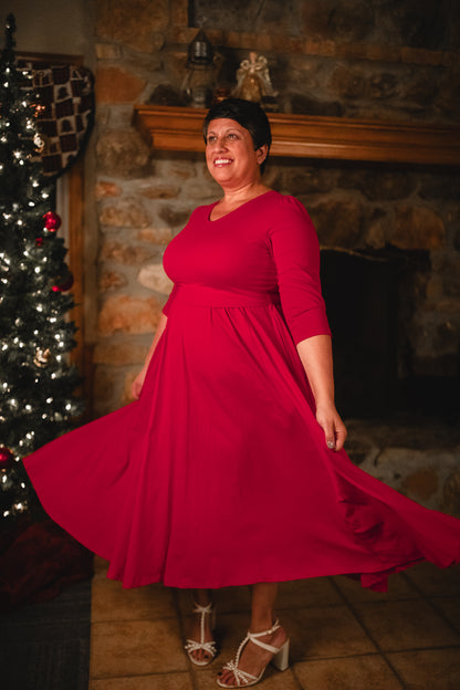 Cardinal ~ Faye Dress