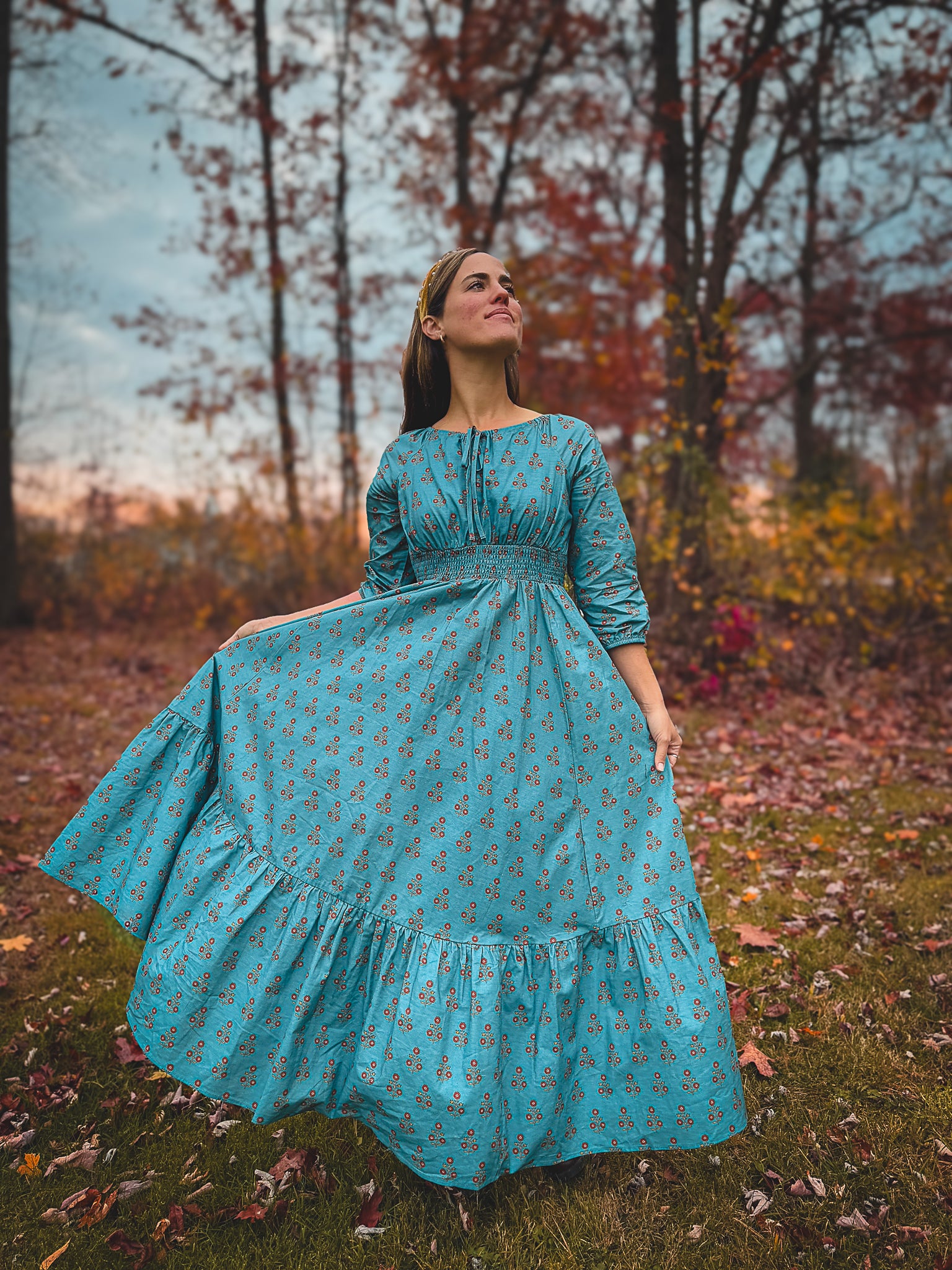 Patina Petalwork ~ Folklore Maxi – Super Cute Dresses