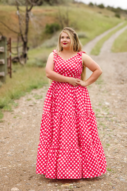Grenadine Gingham ~ Lenora Dress