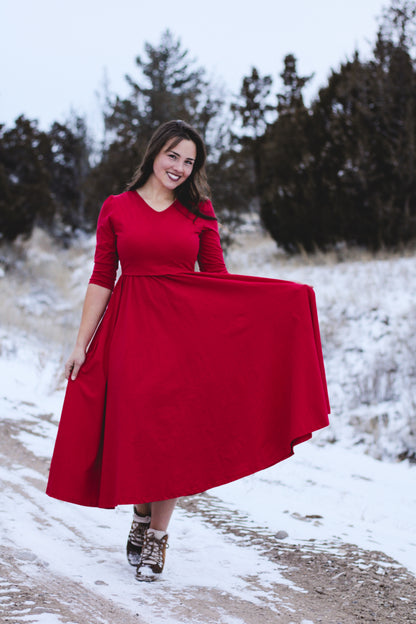 Cardinal ~ Faye Dress
