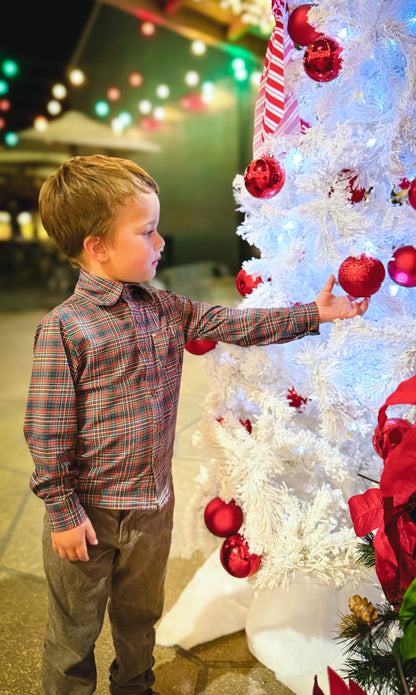 Highland Heritage ~ Boy’s Brave Button-up