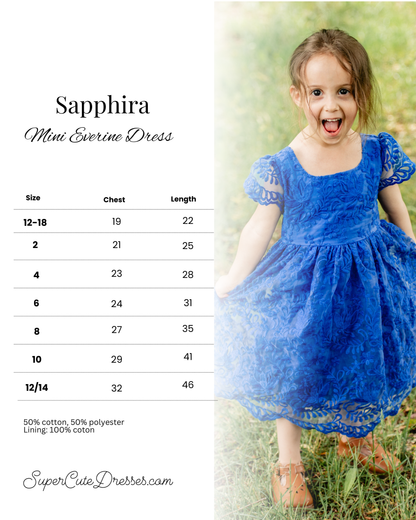 Sapphira ~ Mini Everine Dress
