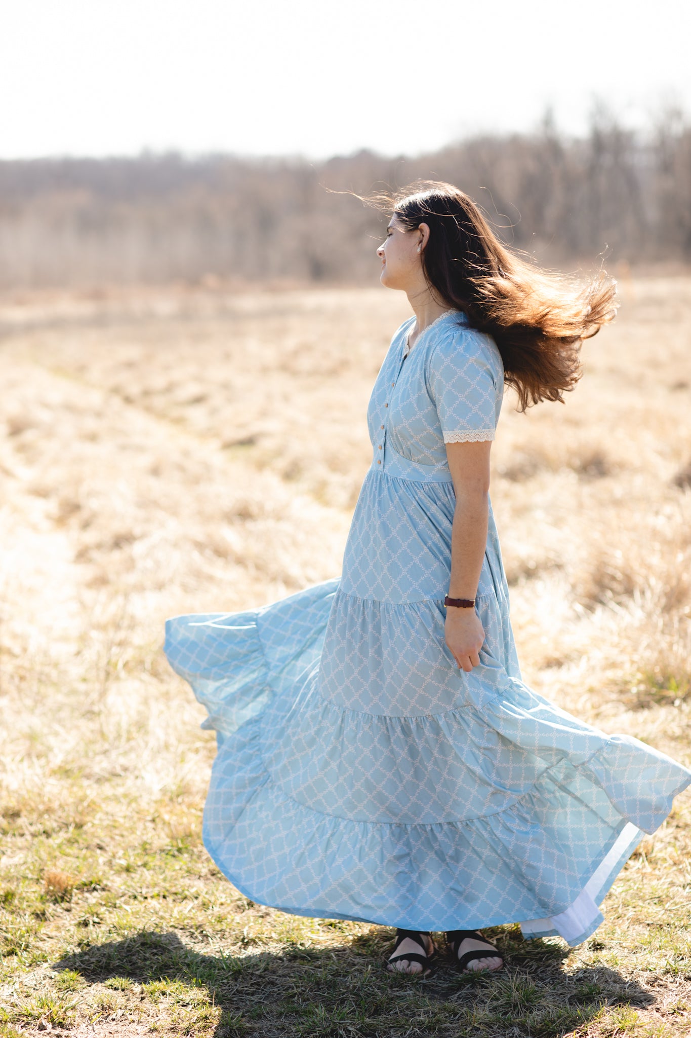 Tranquil Trellis ~ Keepsake Dress
