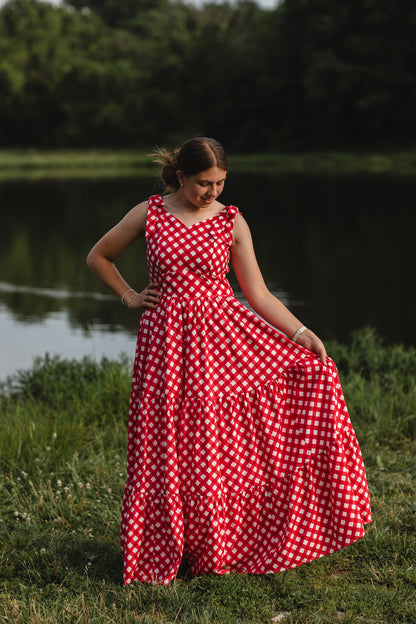 Grenadine Gingham ~ Lenora Dress