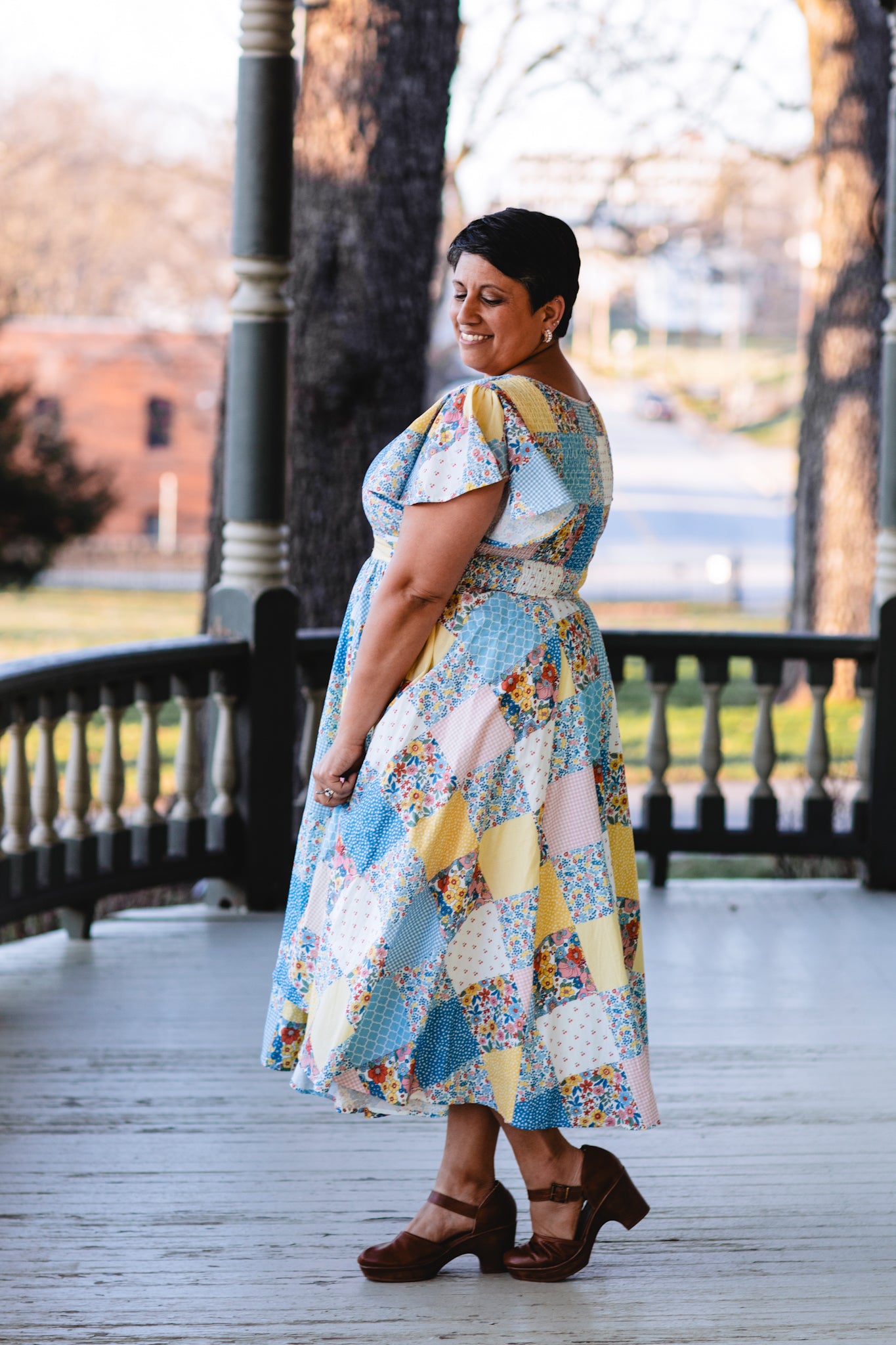 Cottage Calico ~ Lenora Midi