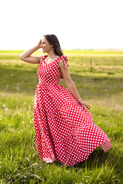 Grenadine Gingham ~ Lenora Dress
