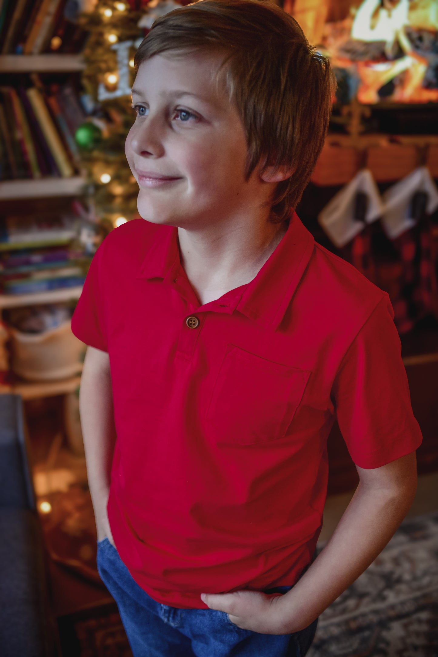 Cardinal ~ Boy’s Perseverance Polo