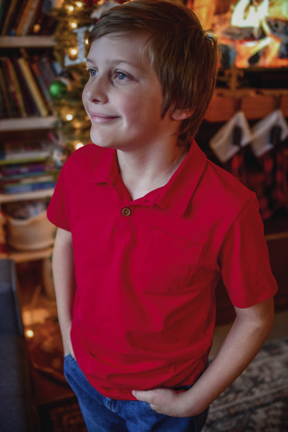 Cardinal ~ Boy’s Perseverance Polo