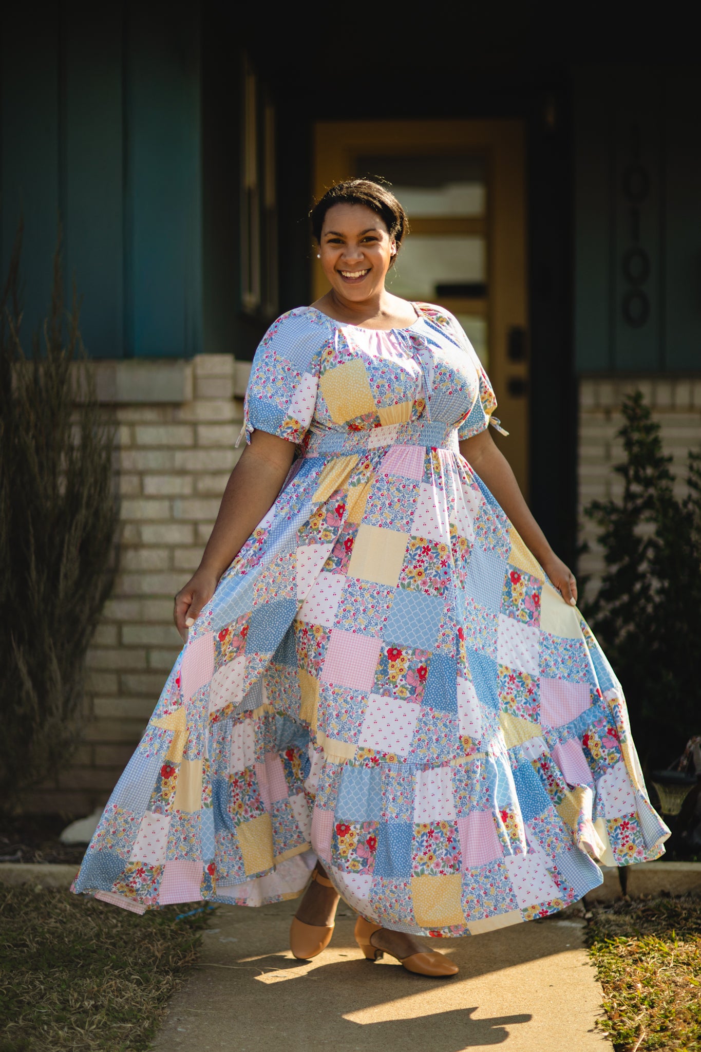 Cottage Calico ~ Folklore Maxi