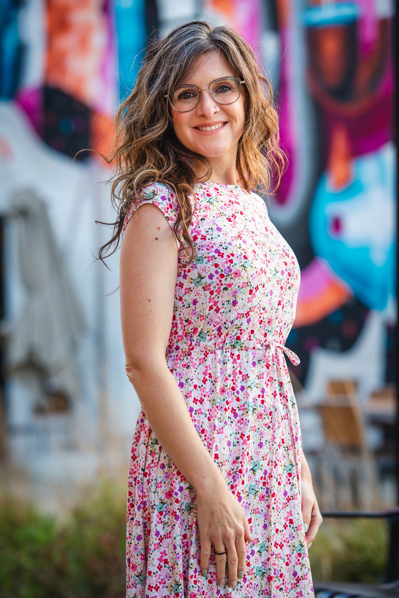 Painted Posies ~ Simplicity Dress