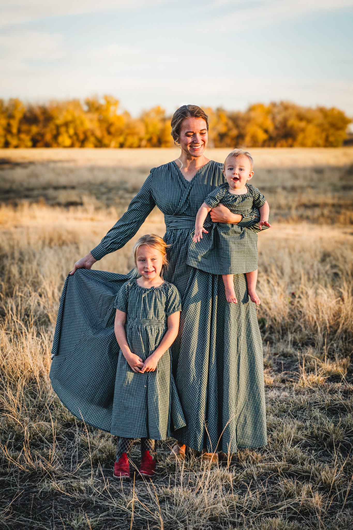 Spruce Gingham ~ Mini Folklore
