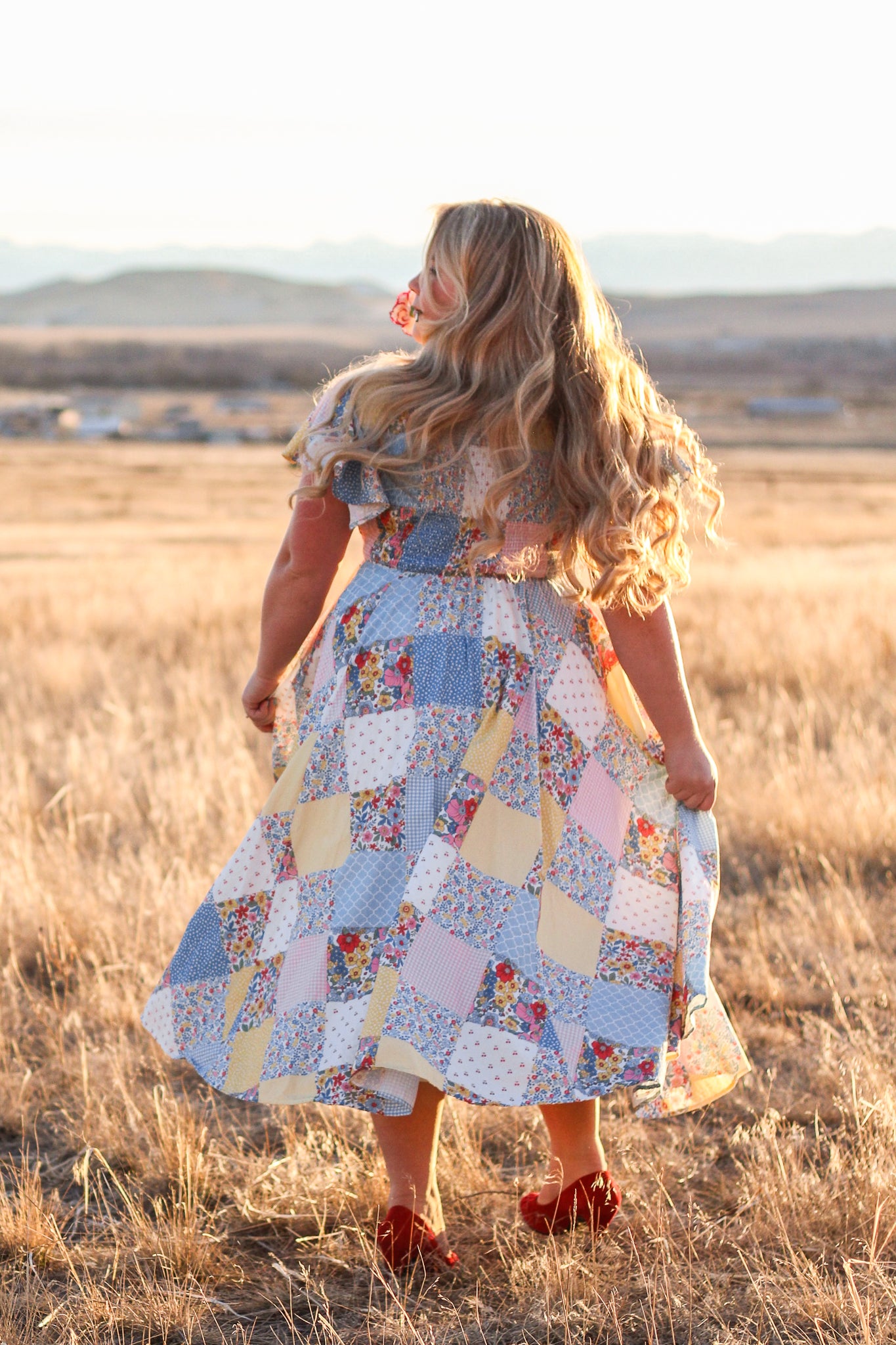 Cottage Calico ~ Lenora Midi